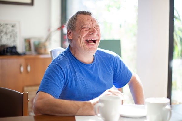 Man-laughing Man-laughing