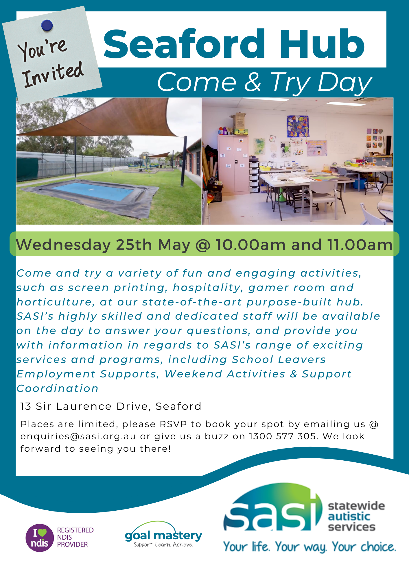 Come & Try Day @ Seaford Hub