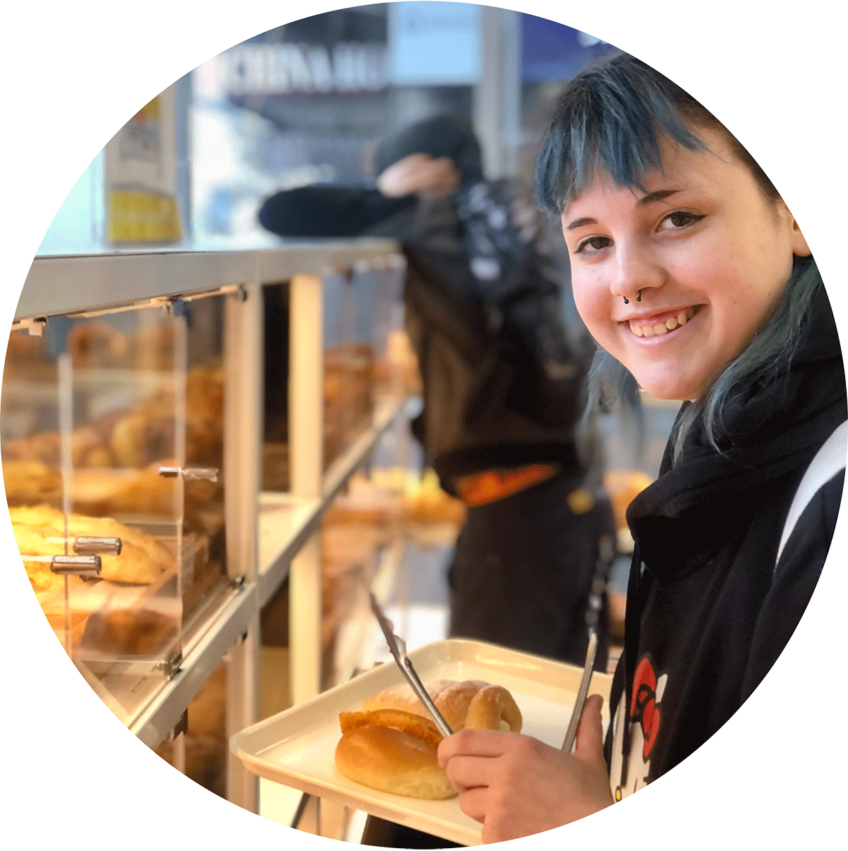 SLES Client learning food handling SLES Client learning food handling